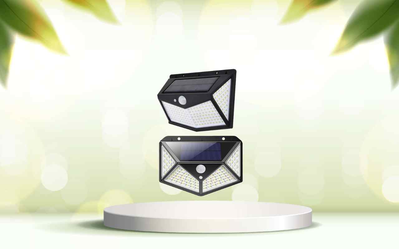 Illumina il tuo giardino in modo sostenibile con Solar Power 100 LED in offerta speciale